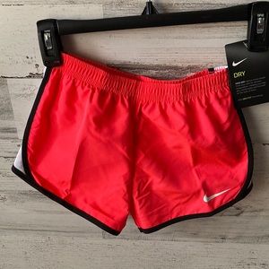 Nike Girls Dri-Fit Tempo Shorts Pink/Black Size 6x NEW